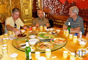 peking duck on the HE Travel gay China cultural tour