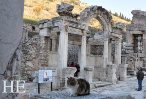 ephesus arch on the gay HE Travel tour of Turkey