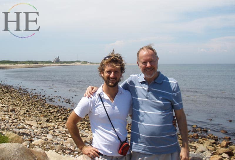 Zach Moses and Phil Sheldon visit Newport and Block Island with HE Travel