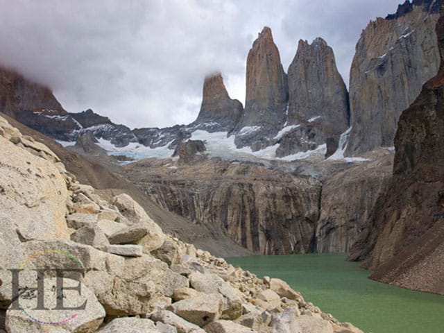 towering stone in Chile with HE Travel