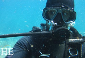 zachary moses scuba diving in Key West Florida