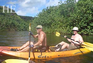 Kauai Kayaking and Waterfalls Gay Travel Group HETravel