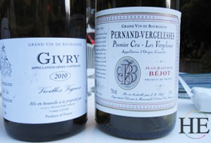wine tasting on the HE Travel gay biking tour of Burgundy in France