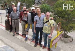 Equatorial Monument in Quito with HE Travel gay galapagos adventure
