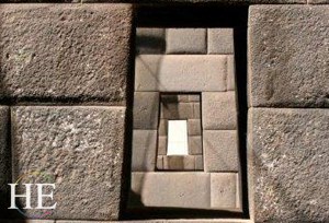 perfectly matched windows at Machu Picchu on the HE Travel gay luxury tour