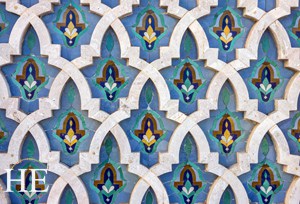 exquisite tile work on the HE Travel gay tour in Morocco