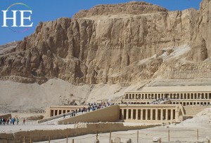 the queens temple at thebes on the HE Travel gay Egypt Nile cultural tour