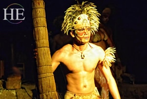 hot dancer on the HE Travel gay Easter Island adventure tour