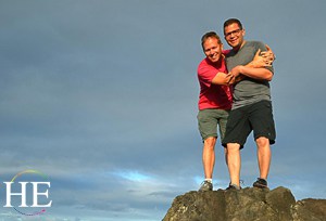 hiking friends on the HE Travel gay Easter Island adventure tour