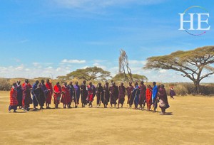 the masai tribe on the HE Travel gay safari in tanzania africa