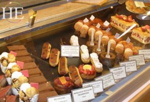 delicious French pastries on the HE Travel gay bike tour in Loire Valley France