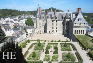 Chateau of Langeais on the HE Travel gay bike tour in Loire Valley France