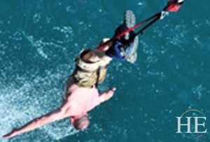 bungy jumping in south africa on the HE Travel south africa gay adventure