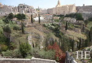 visiting gravina on the HE Travel Puglia italy gay bike tour