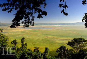ngorongoro crater on the HE Travel gay Tanzania Africa safari