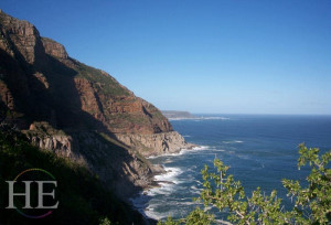 rugged shoreline on the HE Travel gay south africa adventure