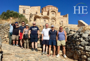 HE-Gay-Travel-Greek-Classics-Fun-Gay-Group-Posing-For-A-Picture