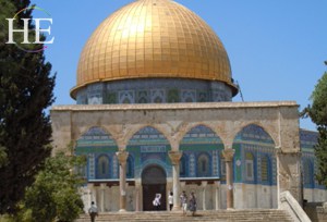 golden dome in jerusalem on the HE Travel Israel gay cultural tour
