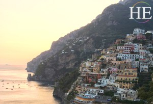 HE Travel visits Positano Italy marina during gay Amalfi Coast tour