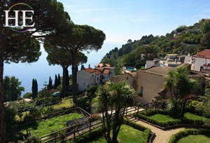 HE Travel visits Ravello Italy Rufulo Gardens during gay Amalfi Coast tour