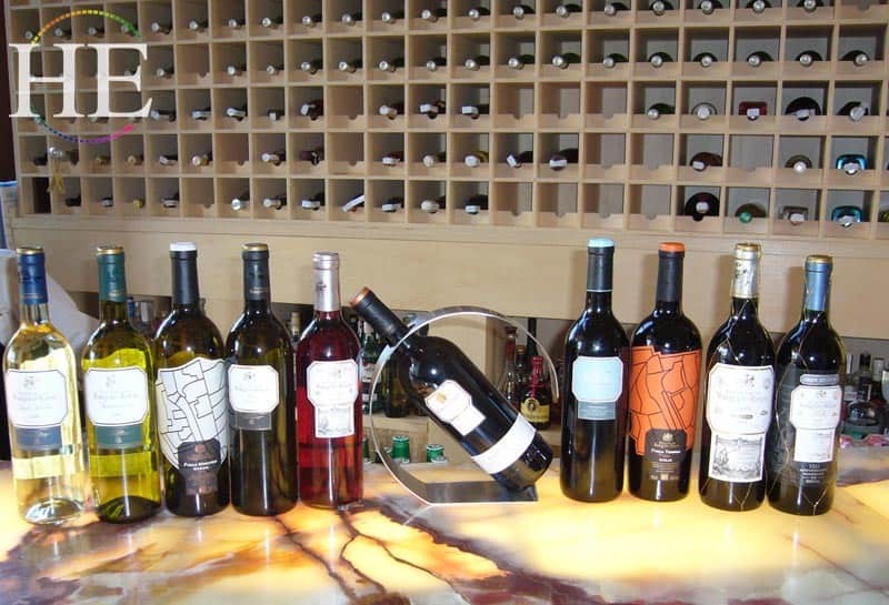 wines of rioja on the HE Travel gay bike tour in Spain