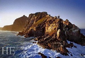 dramatic view of cape point on the HE Travel gay safari in South Africa