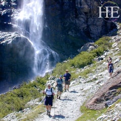 gay hikers in Switzerland with HE Travel