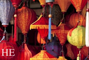 learn to make lanterns on the HE Travel gay cultural tour of vietnam