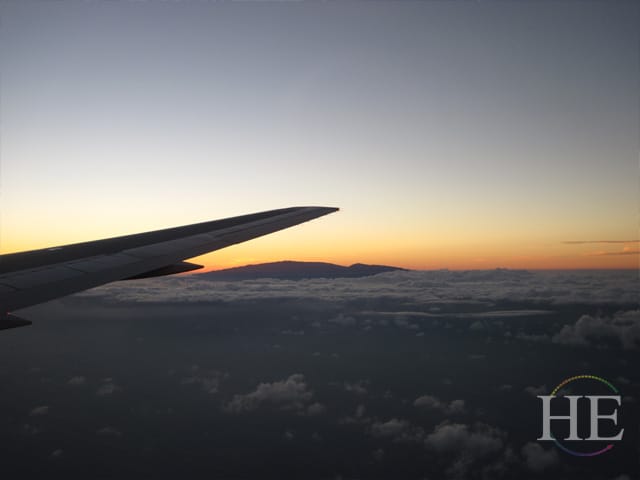 Flying to the Big Island of Hawaii with HE Travel.