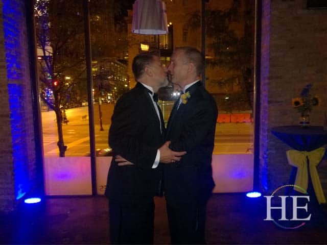 Sam Sirko and Lou Smith tie the knot in Chicago September 2014 