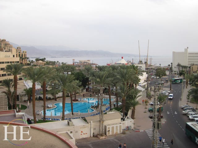 hotel view in eilat on the HE Travel gay adventure in Israel