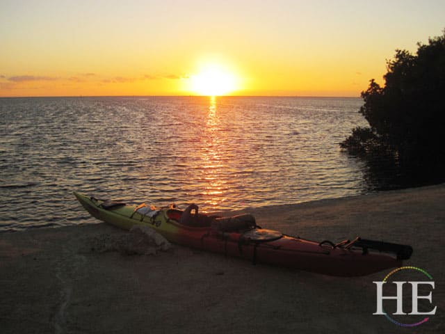 kayaking at coconut cove Florida Keys with HE Travel