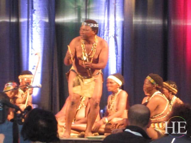 African Dancers at the ATTA World summit in Namibia