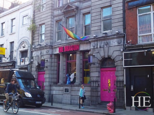 The Dragon Gay bar in Dublin Ireland