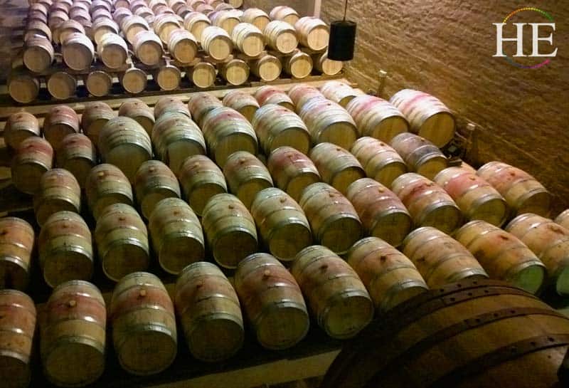 barrels of wine in south africa