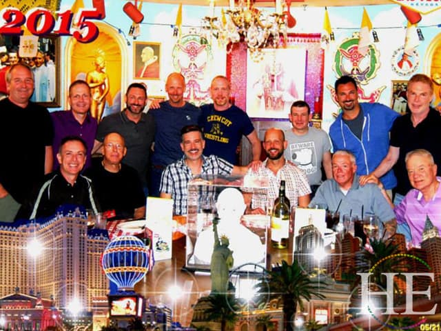 he travel gay grand canyon group at Buca di beppo final dinner