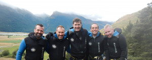 adventurers on the HE Travel gay New Zealand adventure
