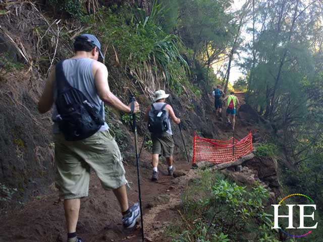 he travel gay tour of kauai hikes past washed out trail