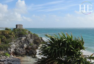 tulum ruins on a gay vacation in Mexico with HE Travel