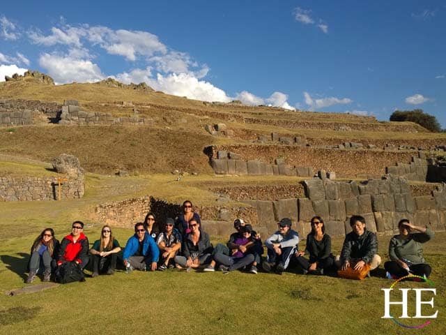Ancient Inca ruins in the heart of cusco
