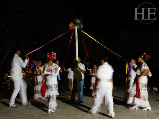 yucatecan dancers on the Gay Mexico trip with HE Travel