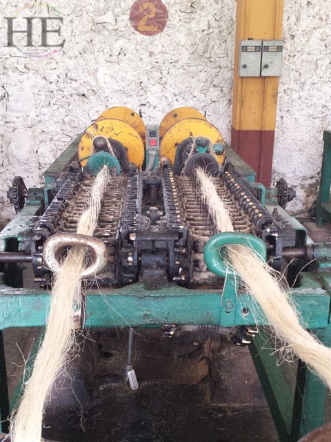 machines for making sisal rope on the gay mexico tour with HE Travel