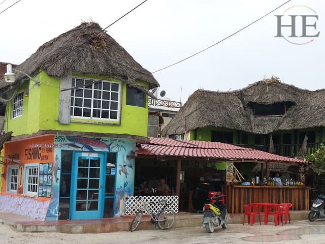 colorful village of holbox on the Gay Mexico trip with HE Travel