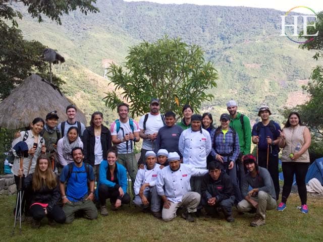 he travel, pure quest, and lima tours show group coffee plantation peru