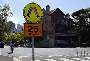 gay crossing sign in Sydney on HE Travel gay Australia tour