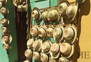 straw hats for sale in cuba