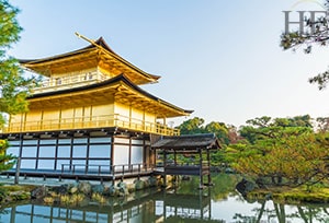 golden pavilion of kyoto on the HE Travel gay japan tour