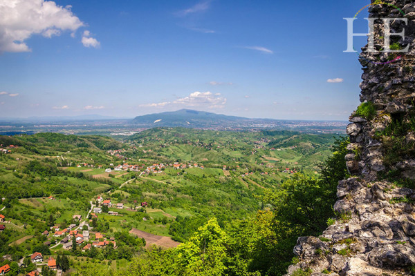 A view of the Samobor Highlands in Croatia on HE Travel's Croatia Land Tour