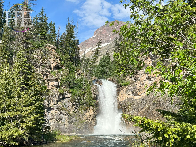 Glacier National Park Gay Montana Adventure Tour Waterfalls 