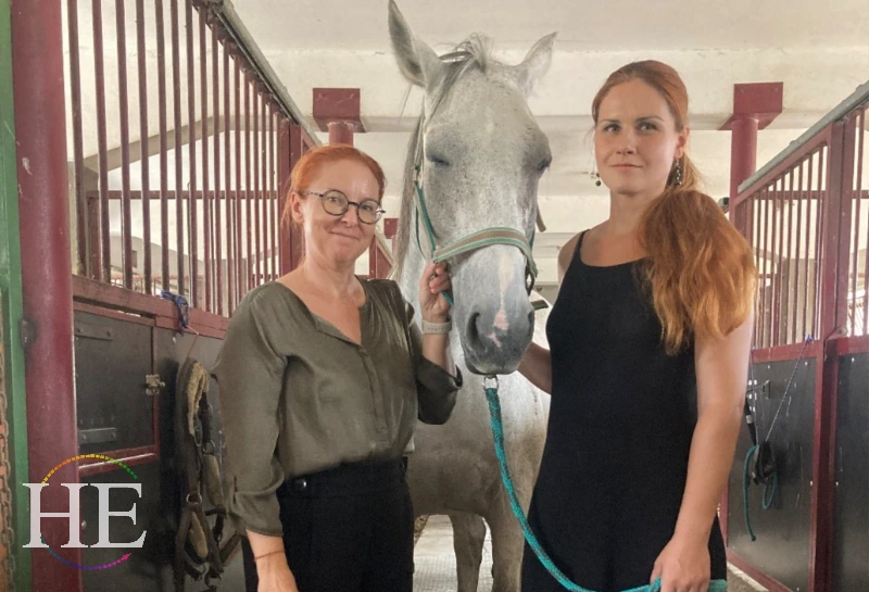 Refugees of Ukraine welcomed at horse farm